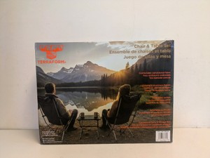 TERRAFORM CHAIR & TABLE SET