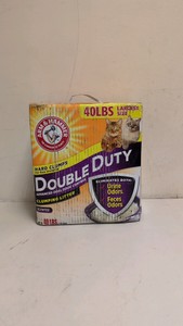 NEW ARM & HAMMER HARD CLUMPS DOUBLE DUTY CAT LITTER 40LBS