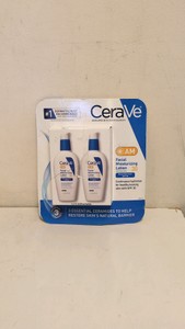 NEW CERA VE FACIAL MOISTURIZING LOTION WITH SUNSCREEN SPF 30 2PK