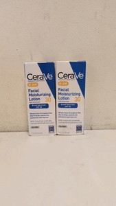 NEW CERA VE FACIAL MOISTURIZING LOTION WITH SUNSCREEN SPF 30 2PK