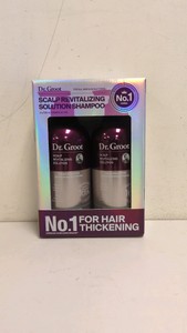 NEW DR. GROOT SCALP REVITALIZING SOLUTION SHAMPOO 2PK