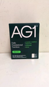 NEW AG1 DAILY FOUNDATIONAL NUTRITION 40 CT.