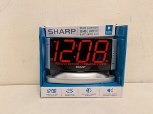 NEW SHARP DIGITAL ALARM CLOCK