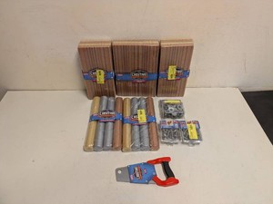 NEW CREATIVE CONSTRUCTION ASSORTED ITEMS