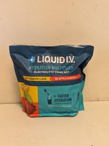 LIQUID I.V. DRINK MIX 30CT LEMON LIMESTRAWBERRY