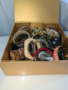 BraceletBangle Lot #2, Vintage and Modern, 4lbs