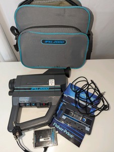 Vintage Fisher-Price PXL2000 PixelVision camcorder set from 1987, untested