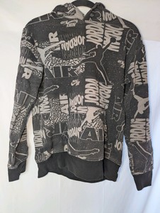 Jordan Essentials all-over print pullover fleece hoodie, youth XL