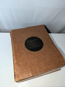 1958 Websters Home University Dictionary