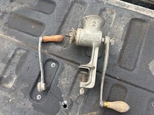 old meat grinder