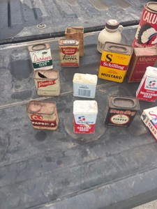 Tin Spice Cans