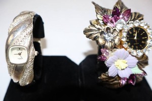 Vintage 1980s Statement watches by Bonetto &amp Croton