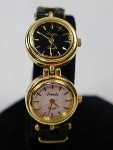Vintage Zanadu Quartz Dual-Dial Watch