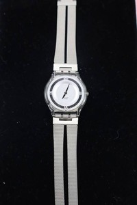 Vintage Swatch Skin Classic Swiss Quartz Watch - Transparent Case
