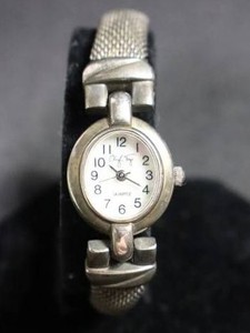Vintage Cheryl Tiegs Quartz Watch with Mesh Bracelet