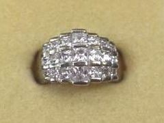 Vintage Domed Cocktail Ring