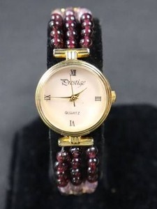 Prestige Beaded Bracelet Watch - Quartz Roman Numeral Dial
