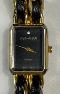 Vintage Joan Rivers Classics Collection Quartz Bracelet Watch