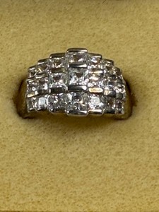 Vintage Domed Cocktail Ring