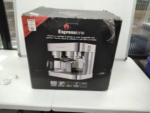 Espressione EM-1040-I Stainless Steel Espresso Machine & 10-Cup Drip Coffeemaker