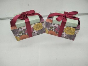 Harry & David Sweets Gift Tower Pair Truffles & Moose Munch Popcorn 14 oz Each