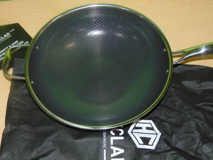 Hexclad Hybrid Nonstick 12 Inch Wok Stay Cool Handle