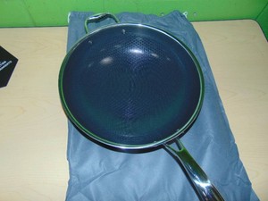 Hexclad Hybrid Nonstick 12 Inch Wok Stay Cool Handle