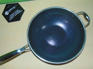 Hexclad Hybrid Nonstick 12 Inch Wok Stay Cool Handle