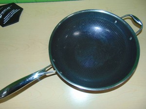 Hexclad Hybrid Nonstick 12 Inch Wok Stay Cool Handle