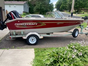 2006 Princecraft Pro 166 Fishing Boat w 90 HP Mercury Optimax, Minn Kota Trolling Motor & Trailer