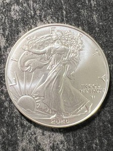2026 AMERICAN SILVER EAGLE 1 TROY OZ .999 FINE SILVER