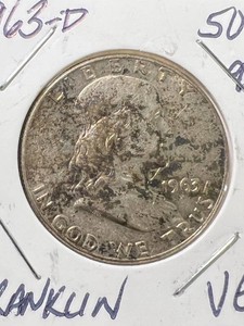 1963-D US FRANKLIN HALF DOLLAR