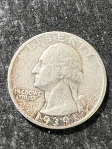 1939-S US WASHINGTON QUARTER