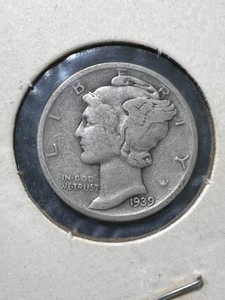 1939-D US MERCURY DIME