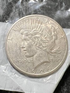 1926-S US PEACE SILVER DOLLAR
