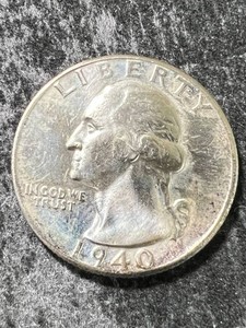 1940 US WASHINGTON QUARTER