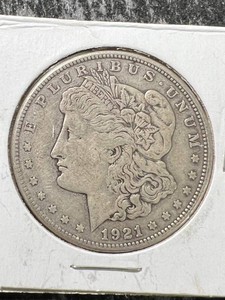 1921-S US MORGAN SILVER DOLLAR