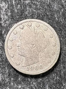 1900 US V NICKEL