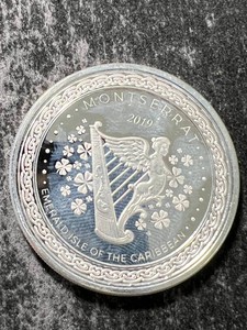 2019 MONTSERRAT 1 TROY OZ .999 FINE SILVER