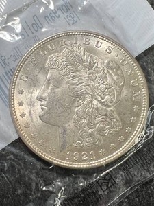 1921 US MORGAN SILVER DOLLAR