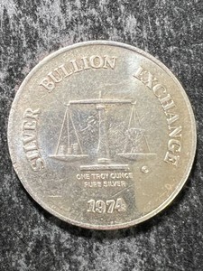 1 TROY OZ .999 FINE SILVER BULLION EXCHANGE ROUND