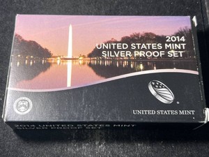 2014 US MINT SILVER PROOF SET