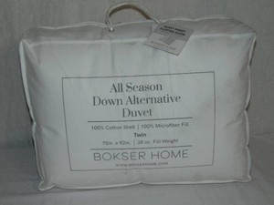 Twin BOKSER HOME All Season Premium Down Alternative Duvet Comforter Insert