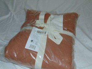 FullQueen Clay  BOKSER HOME 100% French Linen Duvet Cover