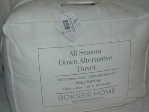 KingCal King BOKSER HOME All Season Premium Down Alternative Duvet Comforter Insert