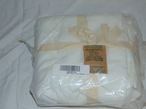 Full White BOKSER HOME 100% French Linen Bedskirt