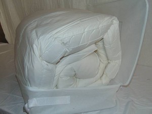 Queen BOKSER HOME Feather & Down Plush Luxury Mattress Topper