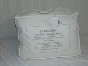 Lightweight BOKSER HOME Feather & Down Duvet Comforter Insert - Full Queen