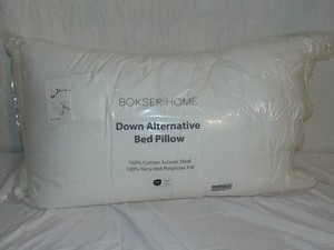 King BOKSER HOME 2 Pack Medium Down Alternative Bed Pillow