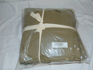 KingCal King Moss BOKSER HOME French Linen and Cotton Duvet Cover & Sham Set